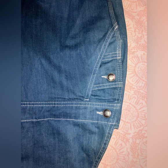 SUN faded NWT 100% cotton 44L x 30W Die Hard men’s blue denim overalls - Picture 3 of 14